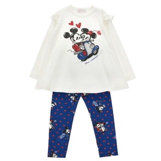 Monnalisa - Minnie & Mickey Mouse Legging Set